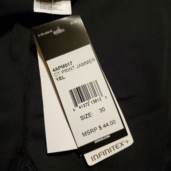 Adidas infinitex + coral tribe print jammer - Picture 7 of 8